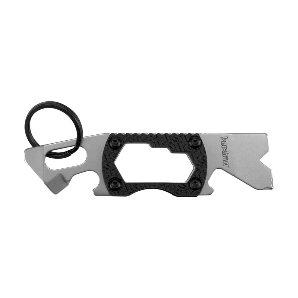 kershaw 8810x pt 2 silver 3cr13 steel bead blasted fixed 3.25″ long black k textured glass filled nylon handle Kershaw 8810X PT-2 Silver 3CR13 Steel Bead Blasted Fixed 3.25" Long Black K Textured Sports South item 32260