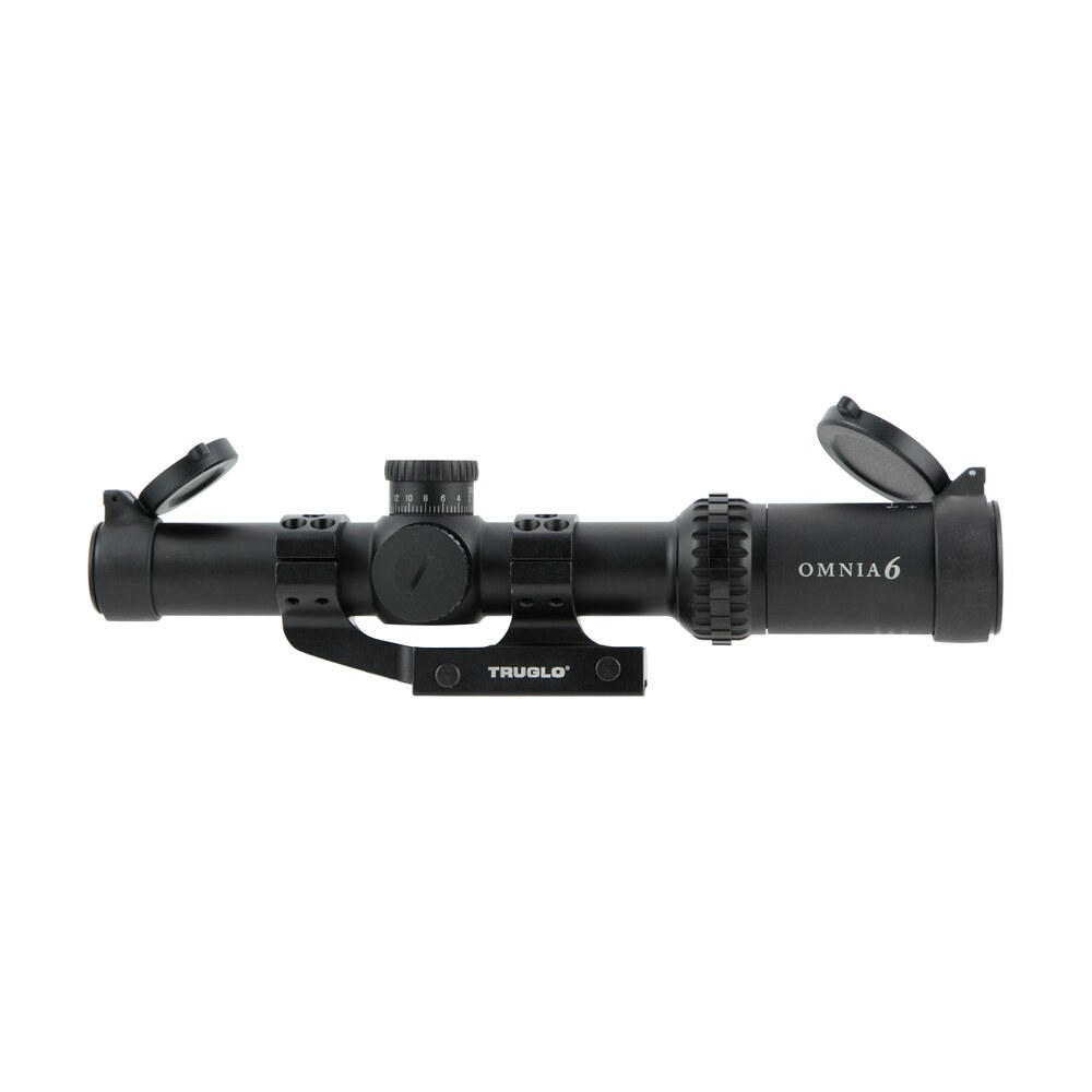 truglo tg8516tlr omnia tactical black anodized 1 6x24mm 30mm tube illuminated aptr reticle TruGlo TG8516TLR Omnia Tactical Black Anodized 1-6x24mm 30mm Tube Illuminated APTR Reticle Sports South item 33512