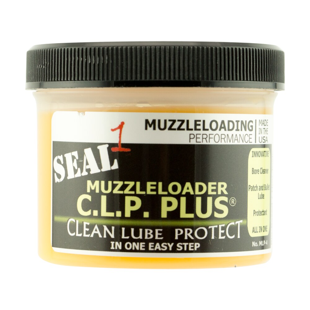seal 1 mlp4 clp plus muzzleloader cleans, lubricates, protects 4 oz jar Seal 1 MLP4 CLP Plus Muzzleloader Cleans, Lubricates, Protects 4 oz Jar Sports South item 33549
