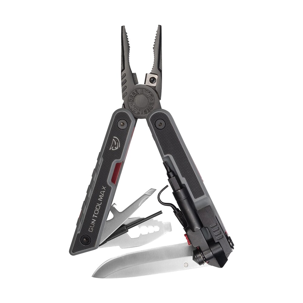 real avid avgtmax gun tool max black 3.25″ 440 stainless steel plain g10 black handle Real Avid AVGTMAX Gun Tool Max Black 3.25" 440 Stainless Steel Plain G10 Black Handle Sports South item 33668