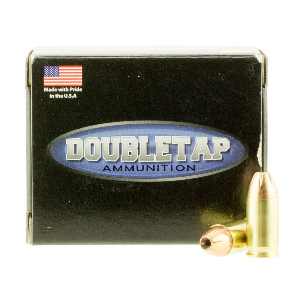 doubletap ammunition 380a95ce defense controlled expansion 380acp 95gr jacketed hollow point 20 per box/50 case DoubleTap Ammunition 380A95CE Defense Controlled Expansion 380ACP 95gr Jacketed Hollow Point 20 Sports South item 34278