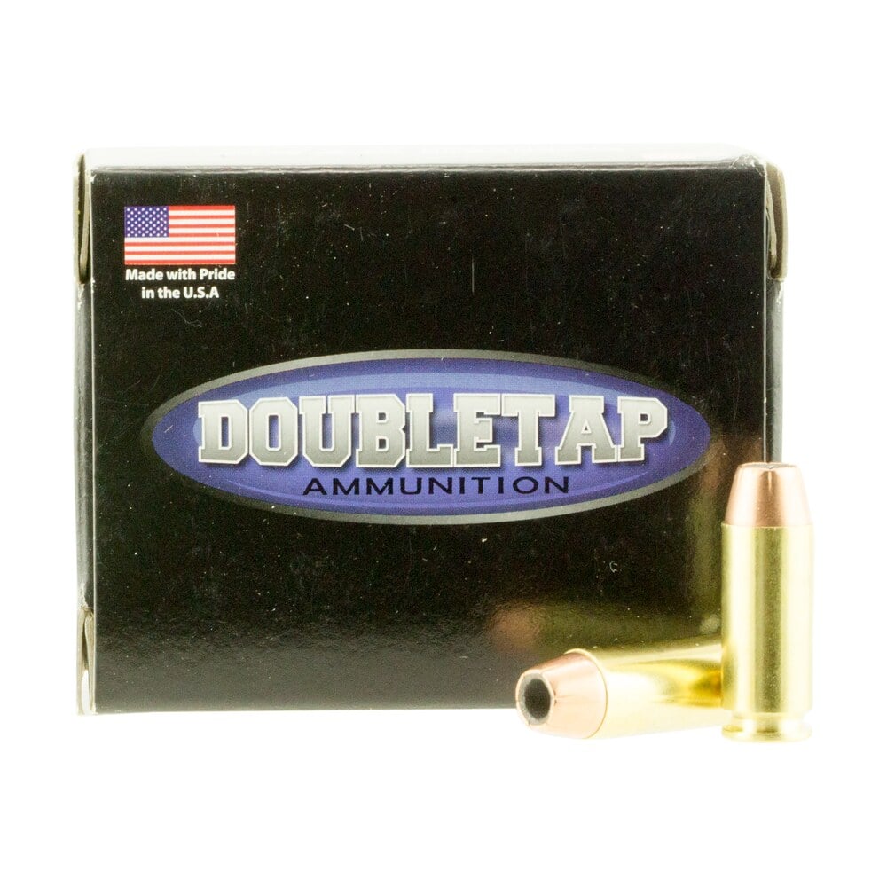 doubletap ammunition 10mm135ce home defense 10mmauto 135gr jacketed hollow point 20 per box/50 case DoubleTap Ammunition 10MM135CE Home Defense 10mmAuto 135gr Jacketed Hollow Point 20 Per Box/50 Sports South item 34285