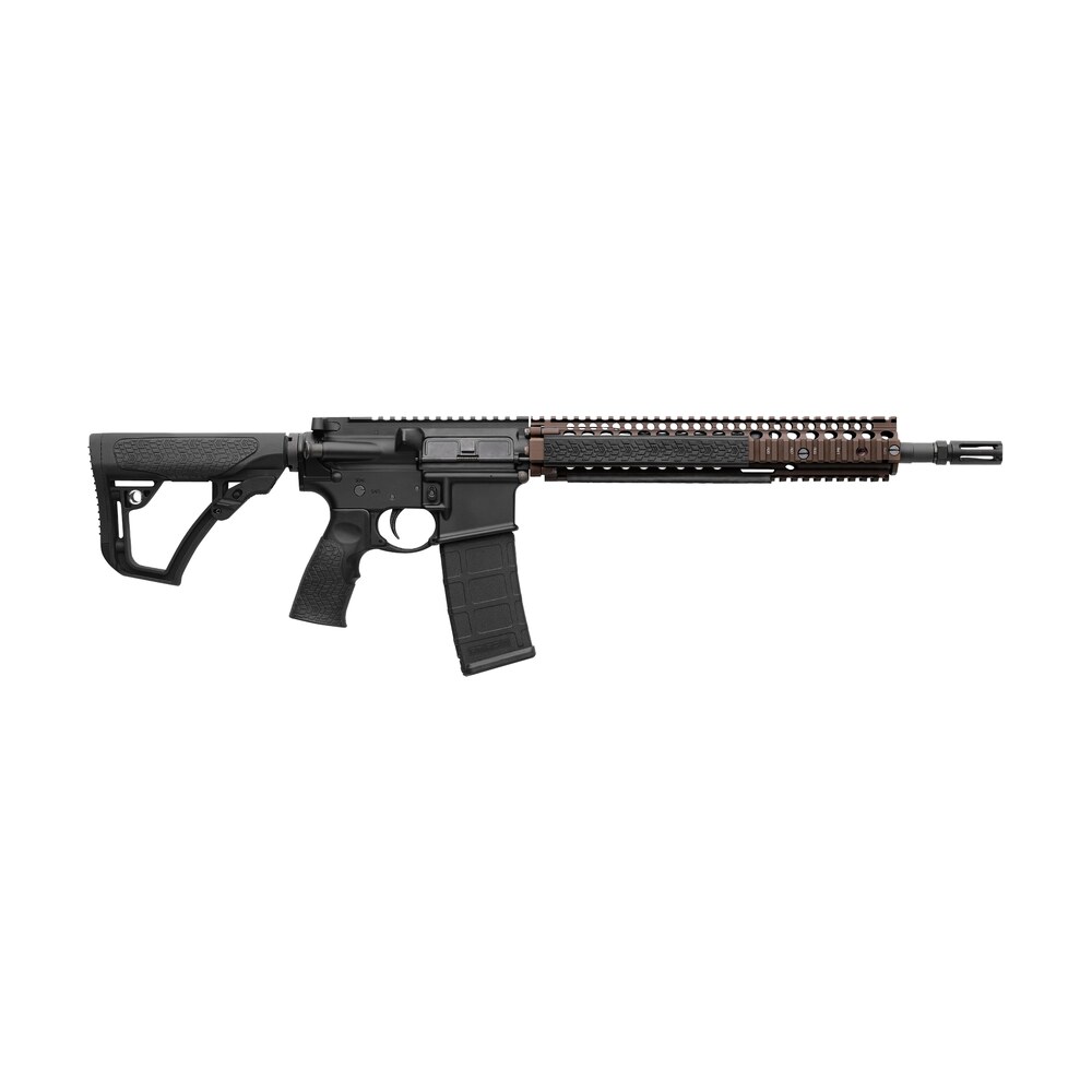 daniel defense 0208806027011 ddm4 m4a1 5.56x45mm nato 30+1 14.50″ threaded barrel, black hard coat anodized receiver, 6 position stock w/softtouch overmolding, flat dark earth handguard Daniel Defense 0208806027011 DDM4 M4A1 5.56x45mm NATO 30+1 14.50" Threaded Sports South item 3443