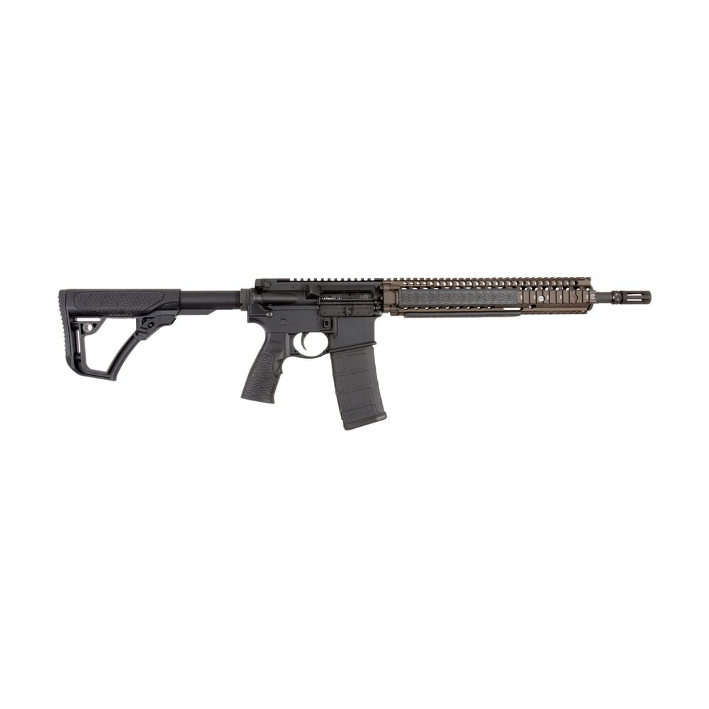 daniel defense 0208806027055 ddm4 m4a1 *ca compliant 5.56x45mm nato 14″ 10+1 black hard coat anodized 6 position w/softtouch overmolding stock with flat dark earth handguard Daniel Defense 0208806027055 DDM4 M4A1 *CA Compliant 5.56x45mm NATO 14" 10+1 Black Hard Coat Sports South item 3444