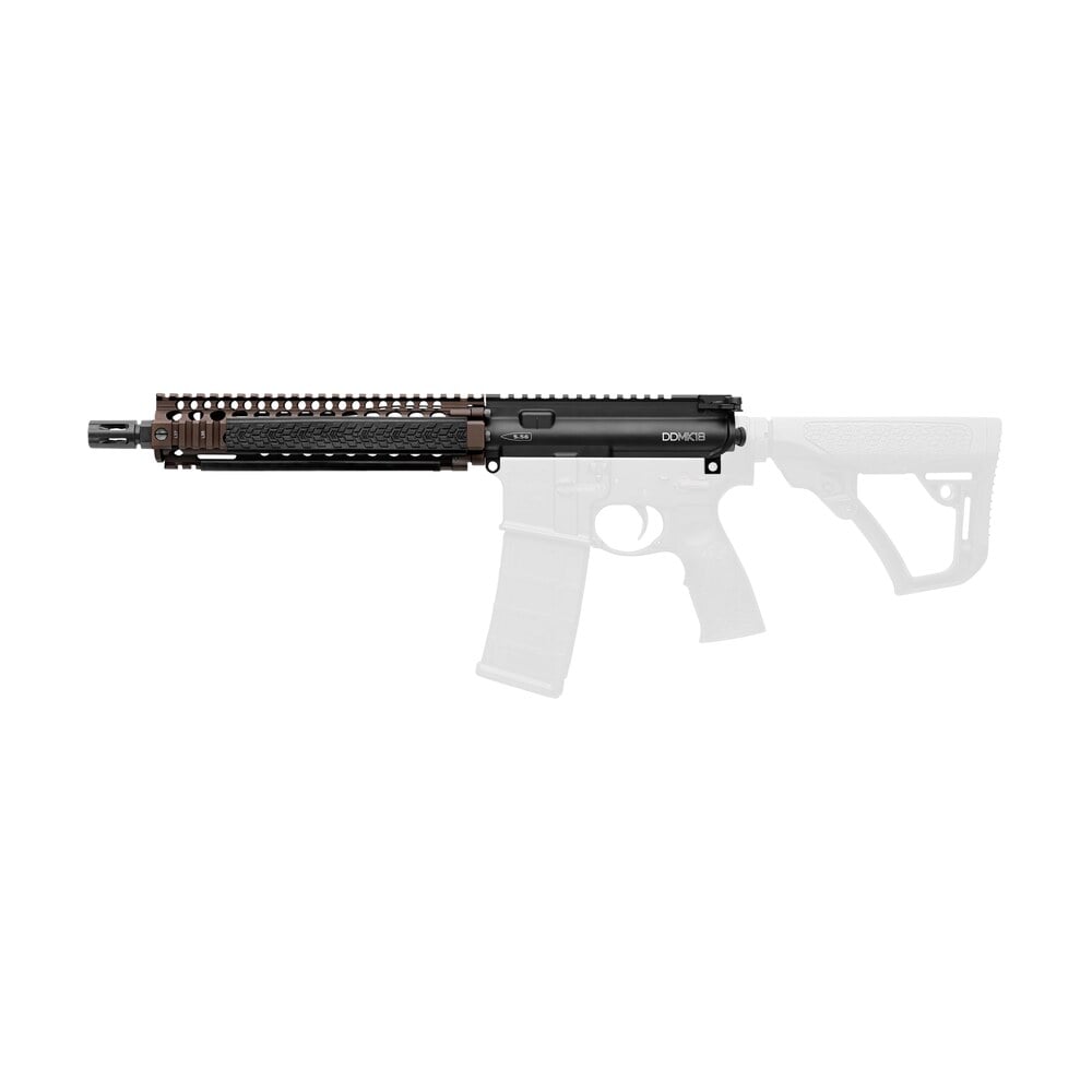 daniel defense 2300408013011 mk18 upper group 5.56x45mm nato 10.30″ black phosphate barrel, 7075 t6 aluminum black anodized receiver, flat dark earth dd risii mk18 handguard for ar 15 Daniel Defense 2300408013011 MK18 Upper Group 5.56x45mm NATO 10.30" Black Phosphate Sports South item 3460