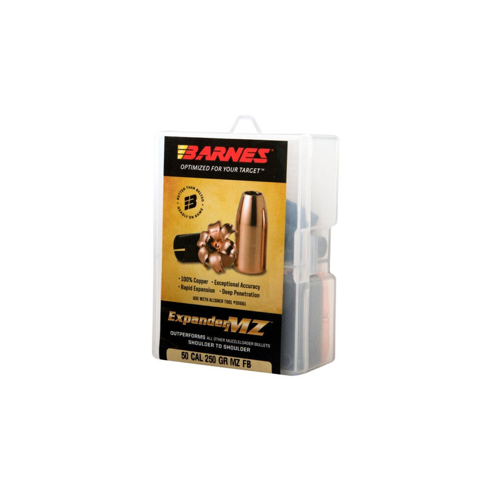 barnes bullets 30564 expander mz muzzleloader 50 expandermz hollow point 250gr 15rd/box Barnes Bullets 30564 Expander MZ Muzzleloader 50 ExpanderMZ Hollow Point 250gr 15rd/Box Sports South item 34778