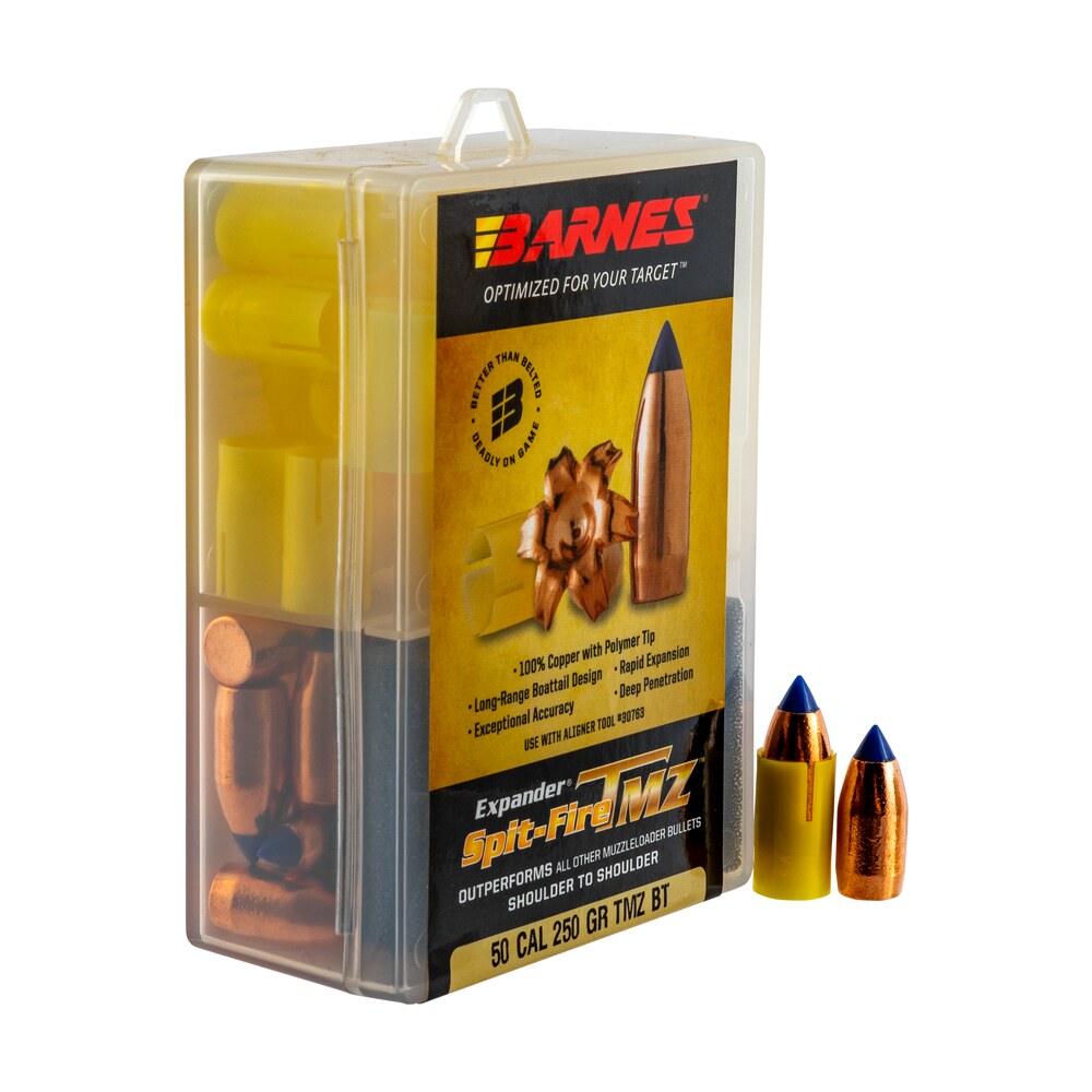 barnes bullets 30598 spit fire tmz muzzleloader 50 spit fire tmz 250gr 24rd/box Barnes Bullets 30598 Spit-Fire TMZ Muzzleloader 50 Spit-Fire TMZ 250gr 24rd/Box Sports South item 34792