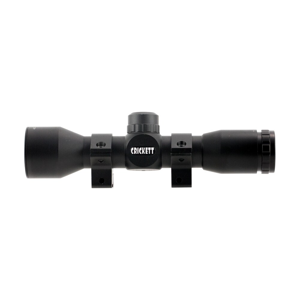 crickett ksa054 quick focus black 4x32mm 1″ tube mil dot reticle Crickett KSA054 Quick Focus Black 4x32mm 1" Tube Mil-Dot Reticle Sports South item 34845