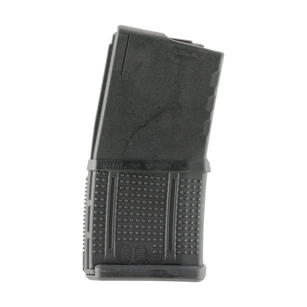 promag rm20 standard 20rd detachable w/roller follower 5.56x45mm fits ar 15 black dupont zytel polymer ProMag RM20 Standard 20rd Detachable Sports South item 35136