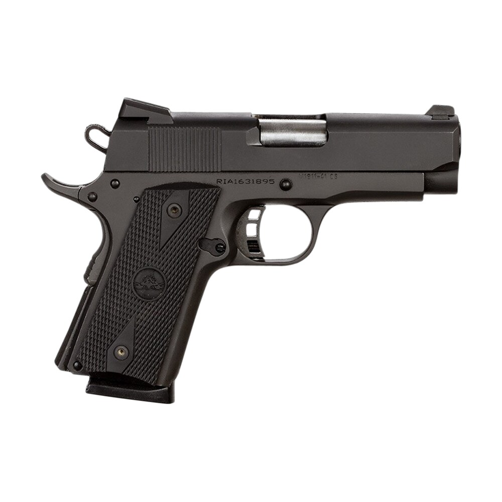 rock island 51429 rock standard cs 45 acp caliber with 3.60″ barrel, 7+1 capacity, overall black parkerized finish steel, beavertail frame, serrated slide & black rubber grip Rock Island 51429 Rock Standard CS 45 ACP Caliber Sports South item 35192