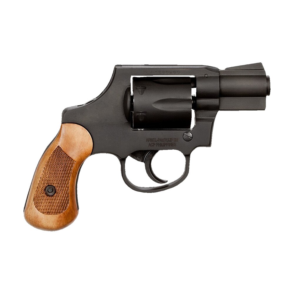 rock island 51280 m206 small frame 38 special 6rd 2″ black parkerized steel barrel, cylinder & frame, checkered wood grip, transfer bar safety, concealed hammer Rock Island 51280 M206 Small Frame 38 Special 6rd 2" Black Parkerized Steel Sports South item 35255