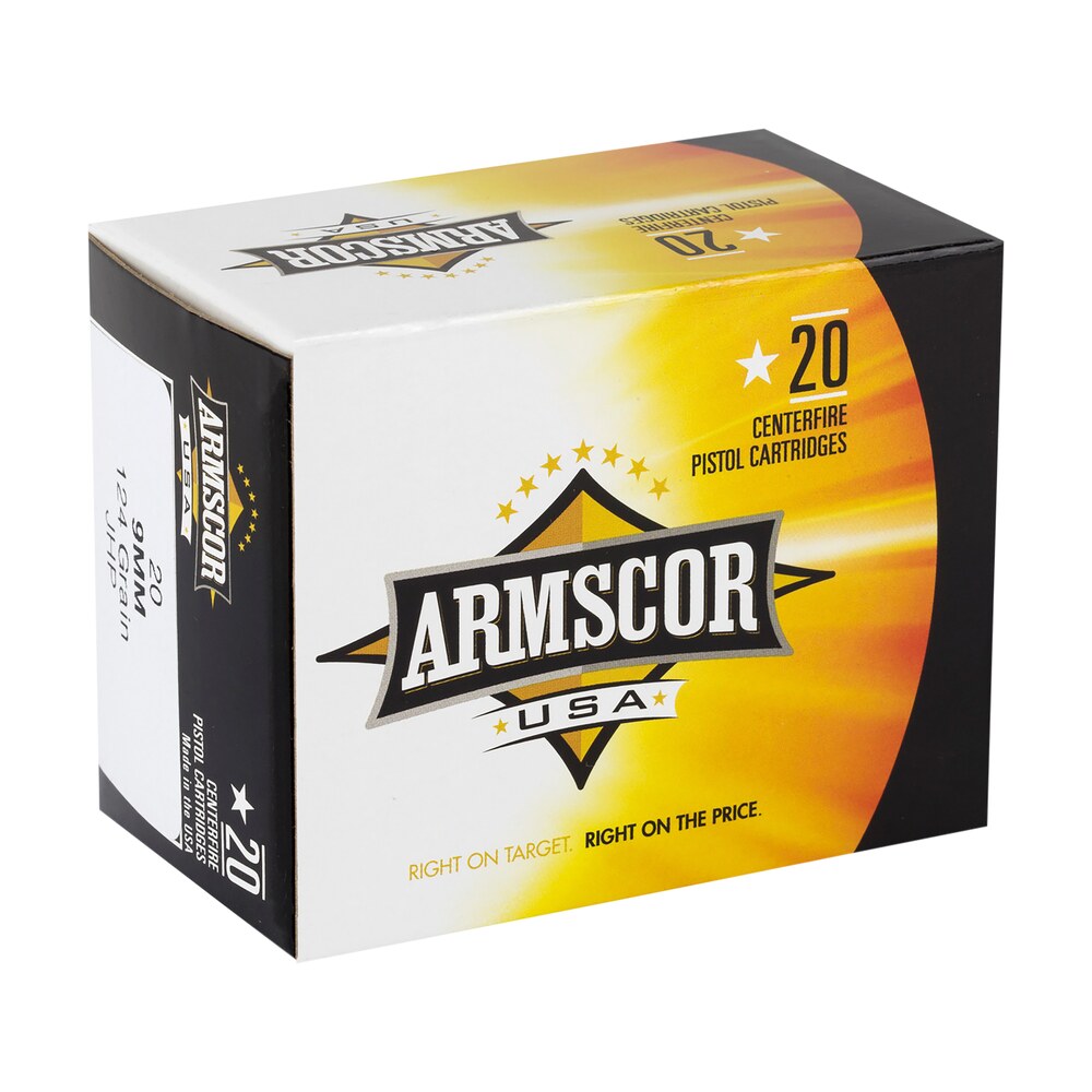 armscor ac97n usa 9mmluger 124gr jacketed hollow point 20 per box/25 case Armscor AC97N USA 9mmLuger 124gr Jacketed Hollow Point 20 Per Box/25 Case Sports South item 35279