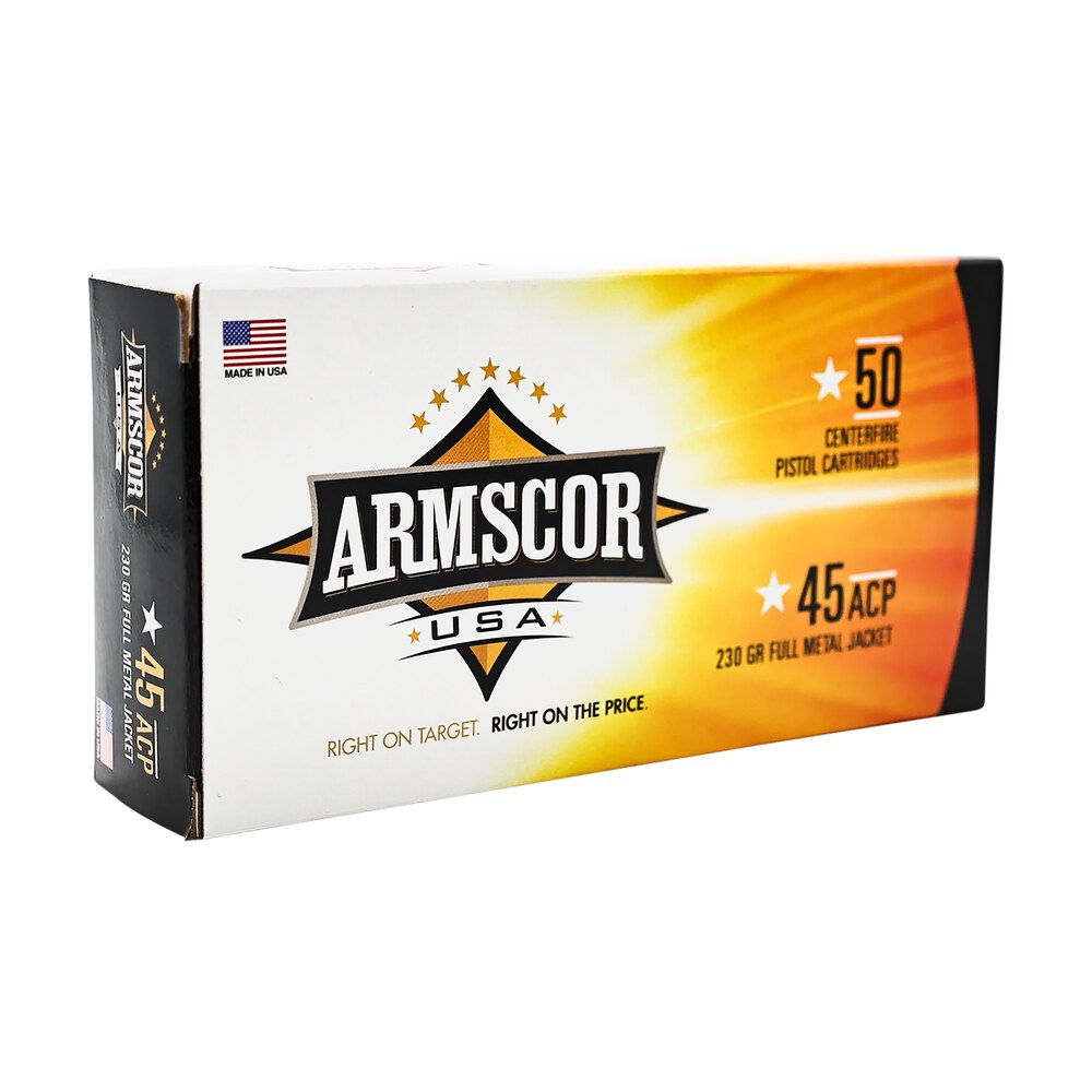 armscor fac4512n usa 45acp 230gr full metal jacket 50 per box/20 case Armscor FAC4512N USA 45ACP 230gr Full Metal Jacket 50 Per Box/20 Case Sports South item 35291