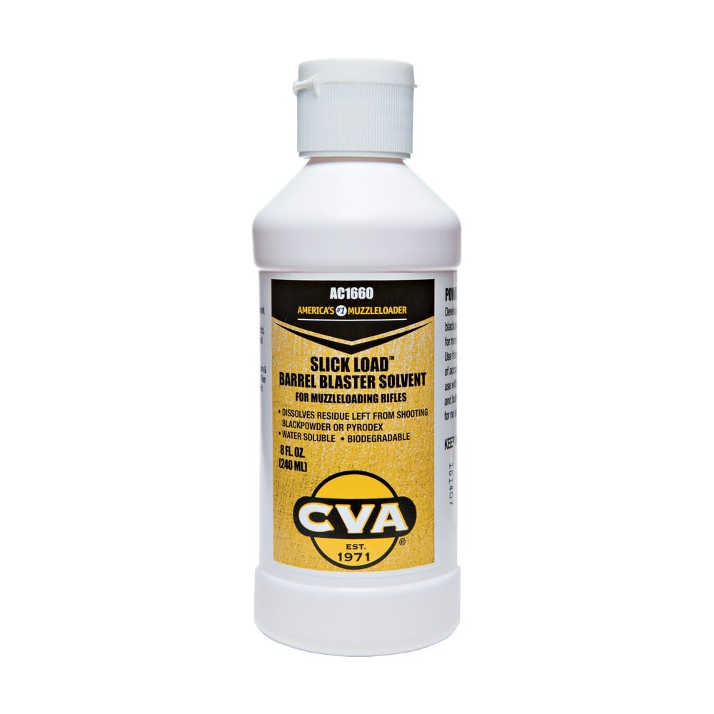 cva ac1660 slick barrel blaster against black powder fouling 8 oz squeeze bottle CVA AC1660 Slick Barrel Blaster Against Black Powder Fouling 8 oz Squeeze Bottle Sports South item 35719
