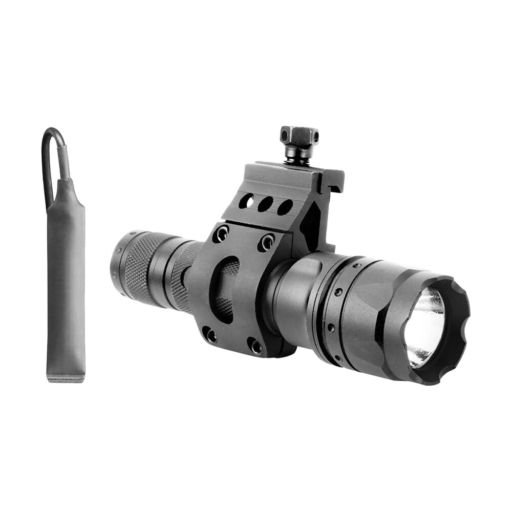 aim sports fhd500b flashlight black anodized 500 lumens white cree led Aim Sports FHD500B Flashlight Black Anodized 500 Lumens White CREE LED Sports South item 35942