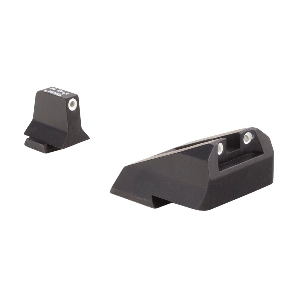 trijicon 600900 suppressor/optic height sights green/tritium white outline front sight green/tritium white outline rear sight smith & wesson m&p/m&p m2.0 Trijicon 600900 Suppressor/Optic Height Sights Green/Tritium White Outline Front Sports South item 35946