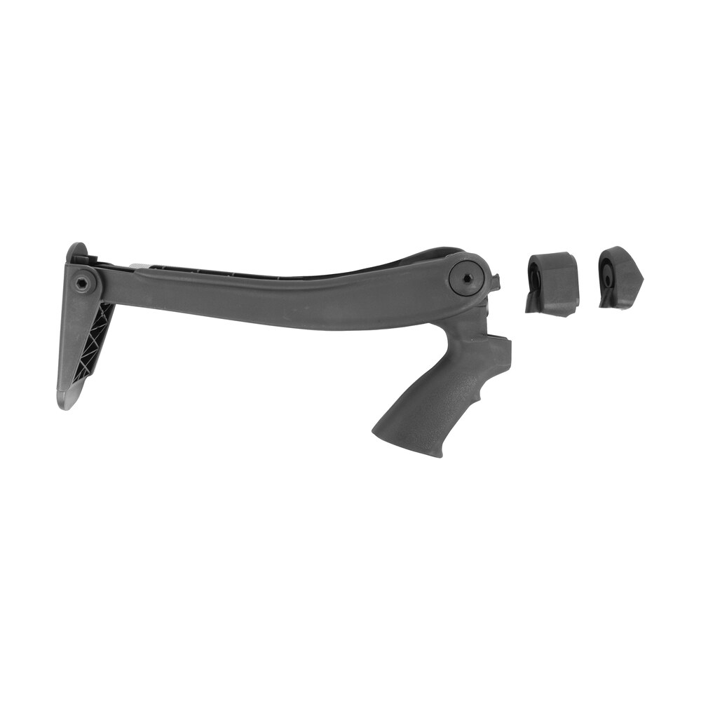 advanced technology mtf4900 shotforce shotgun stock marine edition top folding black synthetic for moss 12/20 ga, rem 870 12 ga, win 12/20 ga Advanced Technology MTF4900 Shotforce Shotgun Stock Marine Edition Top Folding Black Synthetic Sports South item 36173