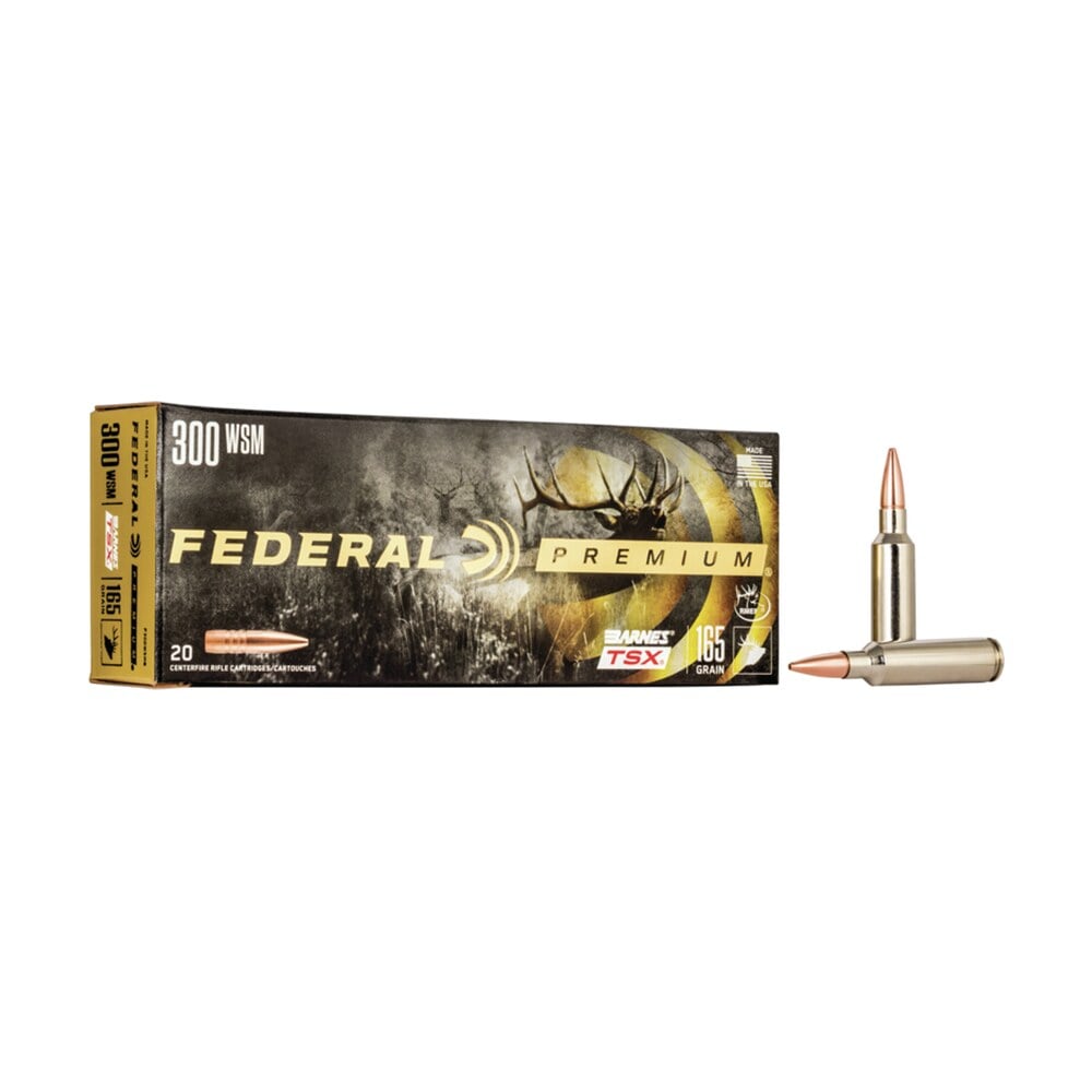 federal p300wsmg premium 300wsm 165gr barnes tsx 20 per box/10 case Federal P300WSMG Premium 300WSM 165gr Barnes TSX 20 Per Box/10 Case Sports South item 36236