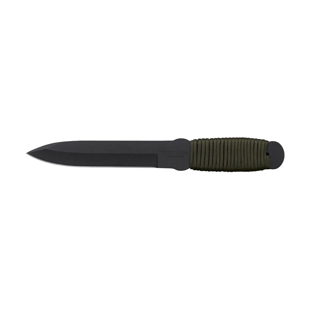 cold steel 80tftc true flight thrower 6.75″ fixed spear point plain black 1055 carbon steel blade/paracord wrap od handle Cold Steel 80TFTC True Flight Thrower 6.75" Fixed Spear Point Plain Black 1055 Carbon Steel Sports South item 36563