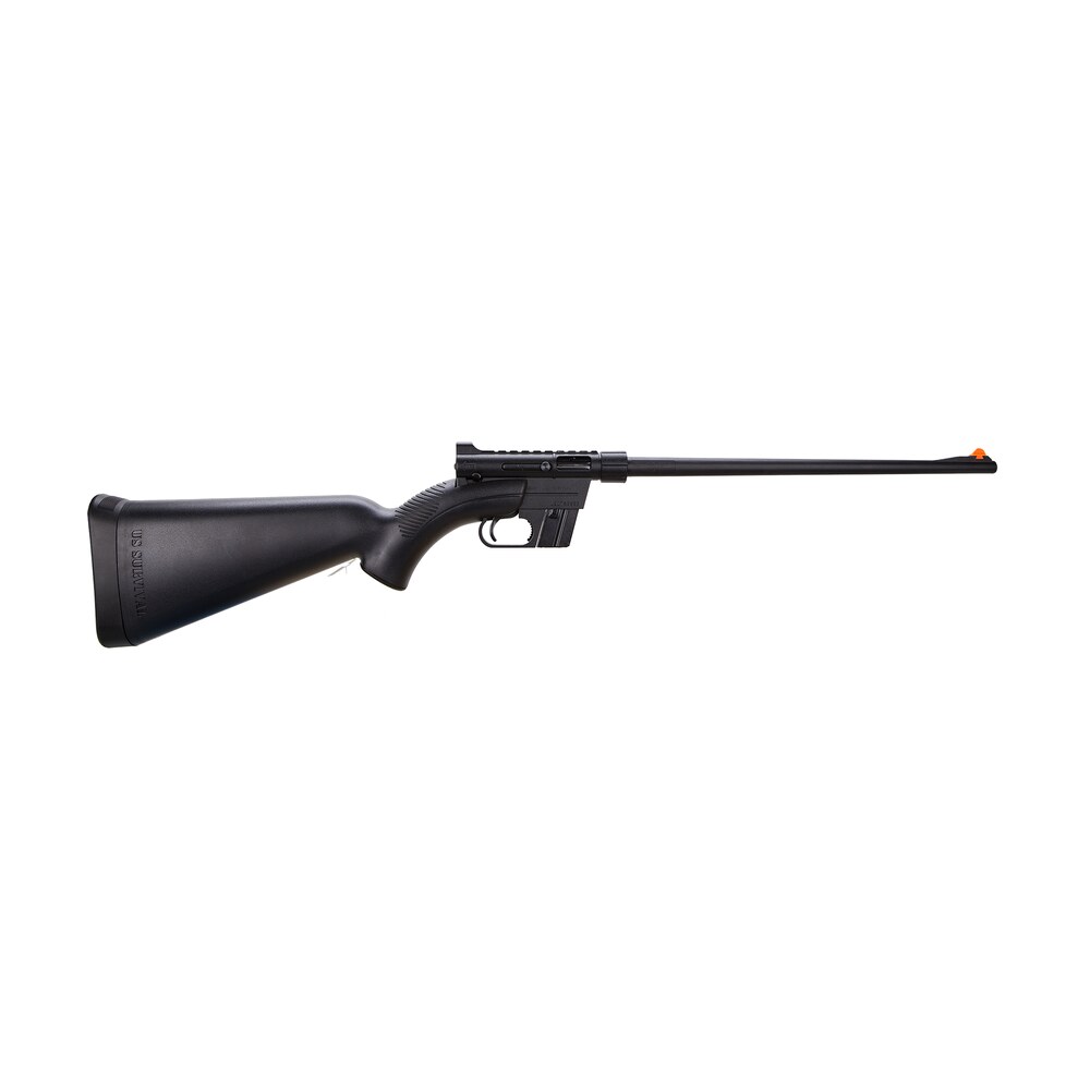 henry h002b u.s. survival ar 7 full size 22 lr 8+1 16.13″ black abs plastic coated steel barrel, black steel grooved receiver, black fixed synthetic stock, right hand Henry H002B U.S. Survival AR-7 Full Size 22 LR 8+1 16.13" Black ABS Plastic Coated Steel Sports South item 36597