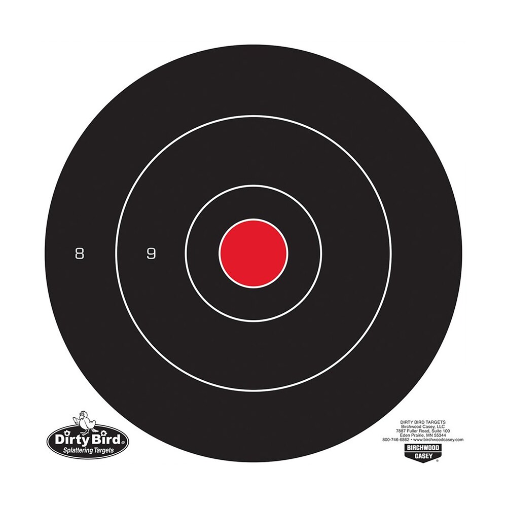 birchwood casey 35012 dirty bird 12″ bullseye tagboard hanging black/white 12 pk Birchwood Casey 35012 Dirty Bird 12" Bullseye Tagboard Hanging Black/White 12 PK Sports South item 36824