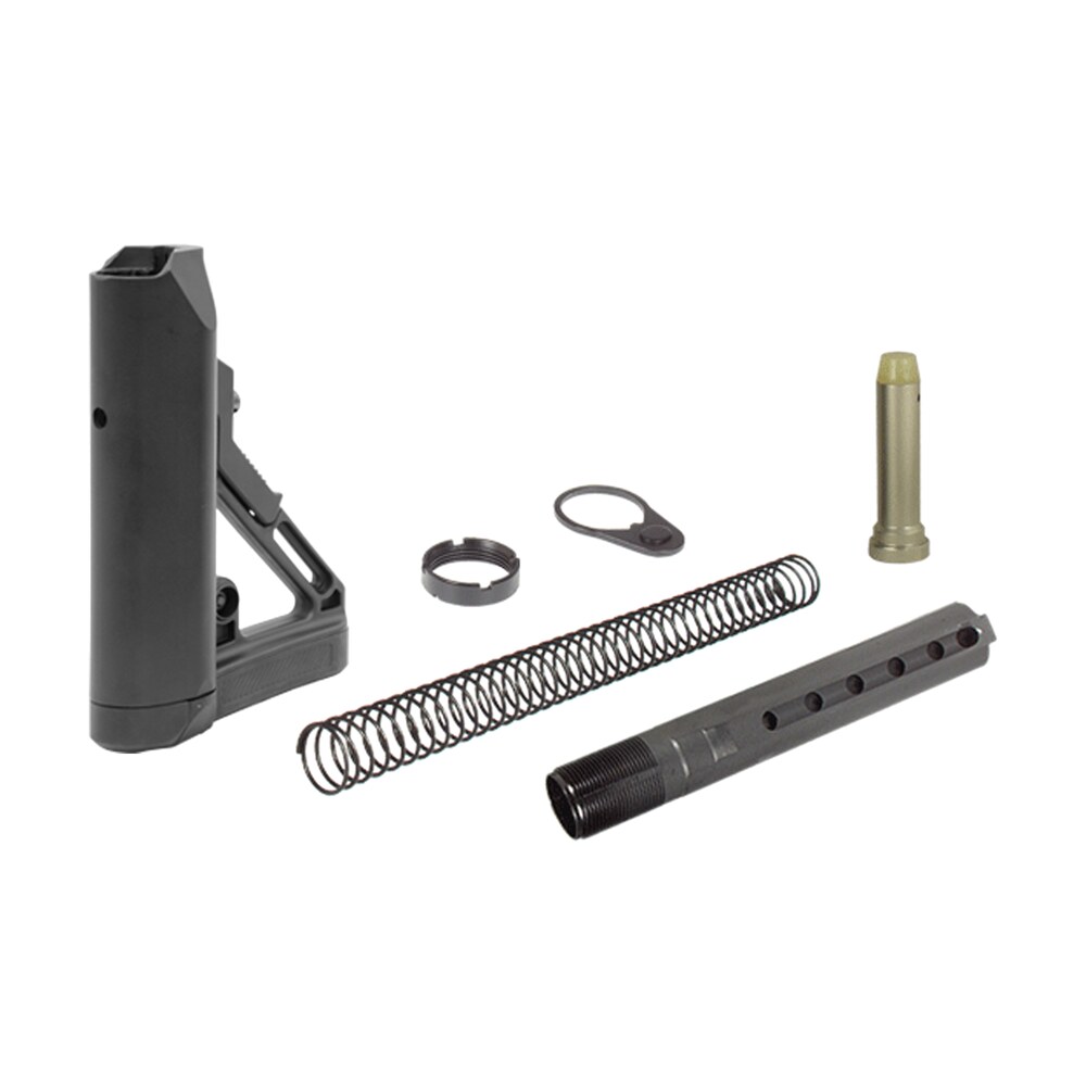 utg pro rbus1bm mil spec ops ready s1 stock kit black synthetic 6 position for ar 15, m16 UTG Pro RBUS1BM Mil-Spec OPS Ready S1 Stock Kit Black Synthetic 6 Position for AR-15, M16 Sports South item 37100