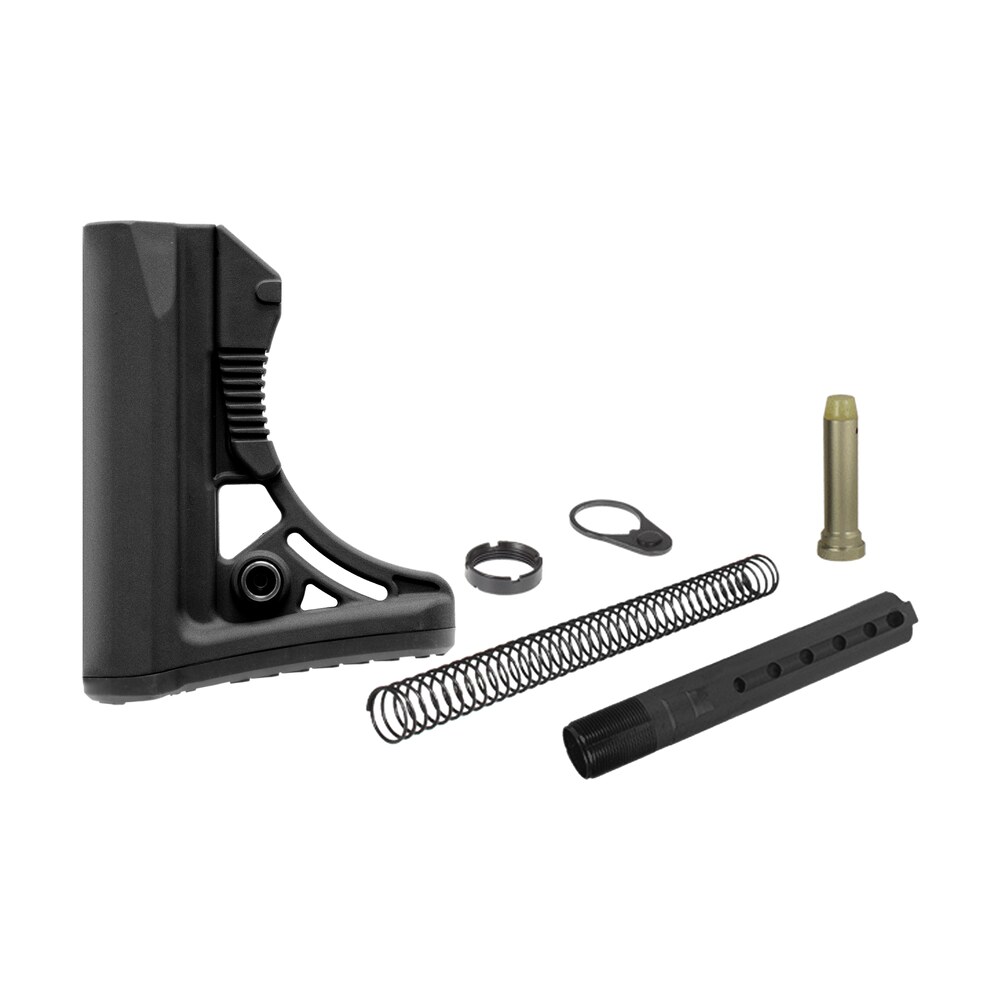 utg pro rbus3bm mil spec ops ready s3 stock kit black synthetic 6 position for ar 15, m16 UTG Pro RBUS3BM Mil-Spec OPS Ready S3 Stock Kit Black Synthetic 6 Position for AR-15, M16 Sports South item 37101