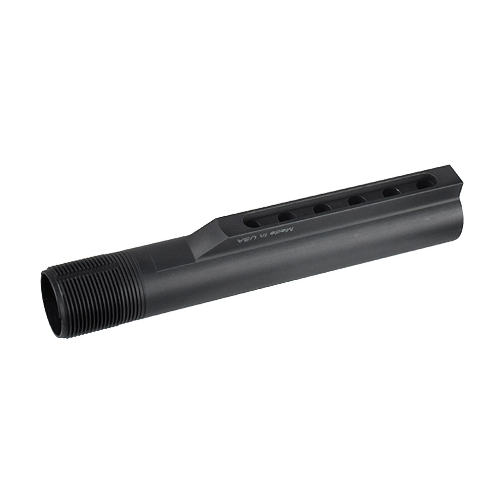 utg pro tlu001 receiver extension tube mil spec ar 15 6 position black hardcoat anodized aluminum rifle UTG Pro TLU001 Receiver Extension Tube Mil-Spec AR-15 6 position Black Hardcoat Anodized Sports South item 37102