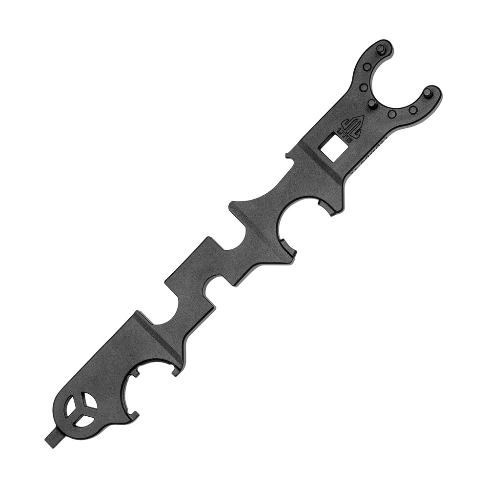 utg tl arwr01 armorer’s combo wrench black phosphate steel ar platform UTG TL-ARWR01 Armorer's Combo Wrench Black Phosphate Steel AR-Platform Sports South item 37104