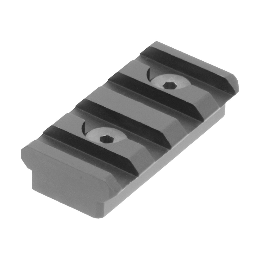 utg pro mturs04s 4 slot keymod picatinny rail section black anodized UTG Pro MTURS04S 4-Slot KeyMod Picatinny Rail Section Black Anodized Sports South item 37323