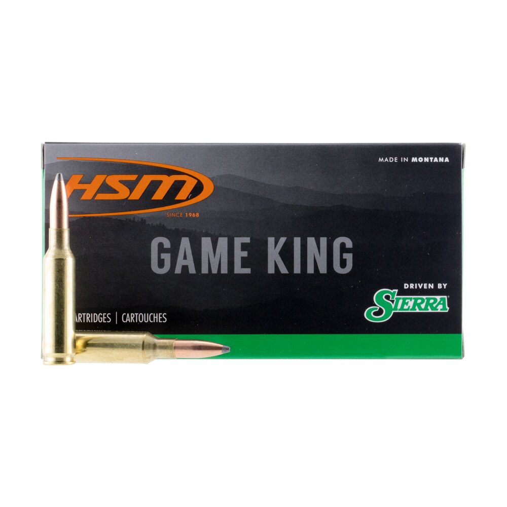 hsm 65creedmoor1n game king 6.5 creedmoor 140 gr sierra gameking spitzer boat tail 20 per box/ 25 case HSM 65CREEDMOOR1N Game King 6.5 Creedmoor 140 gr Sierra GameKing Spitzer Boat Tail 20 Per Box/ Sports South item 37370