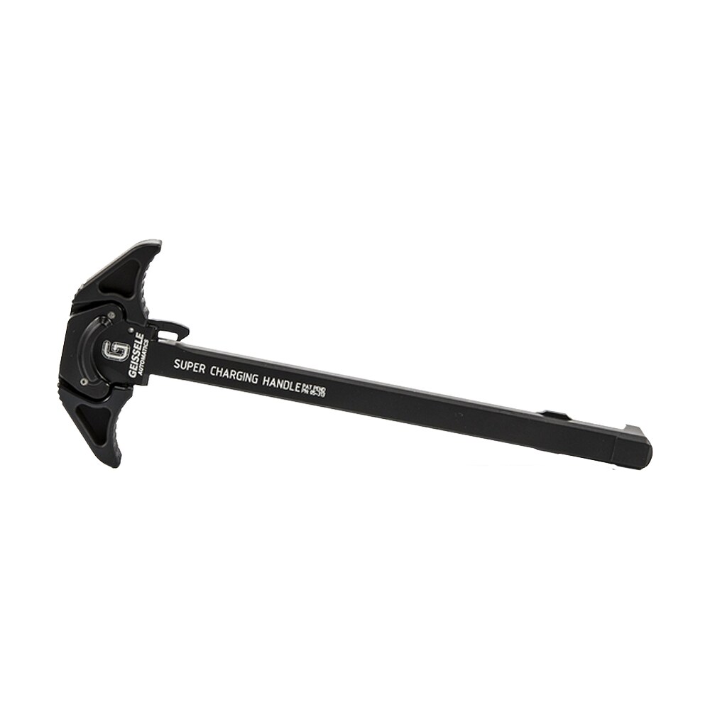 geissele automatics 05476b super ar 10 black black hardcoat anodized 7075 t6 aluminum ambidextrous hand Geissele Automatics 05476B Super AR-10 Black Black Hardcoat Anodized 7075-T6 Aluminum Sports South item 37436