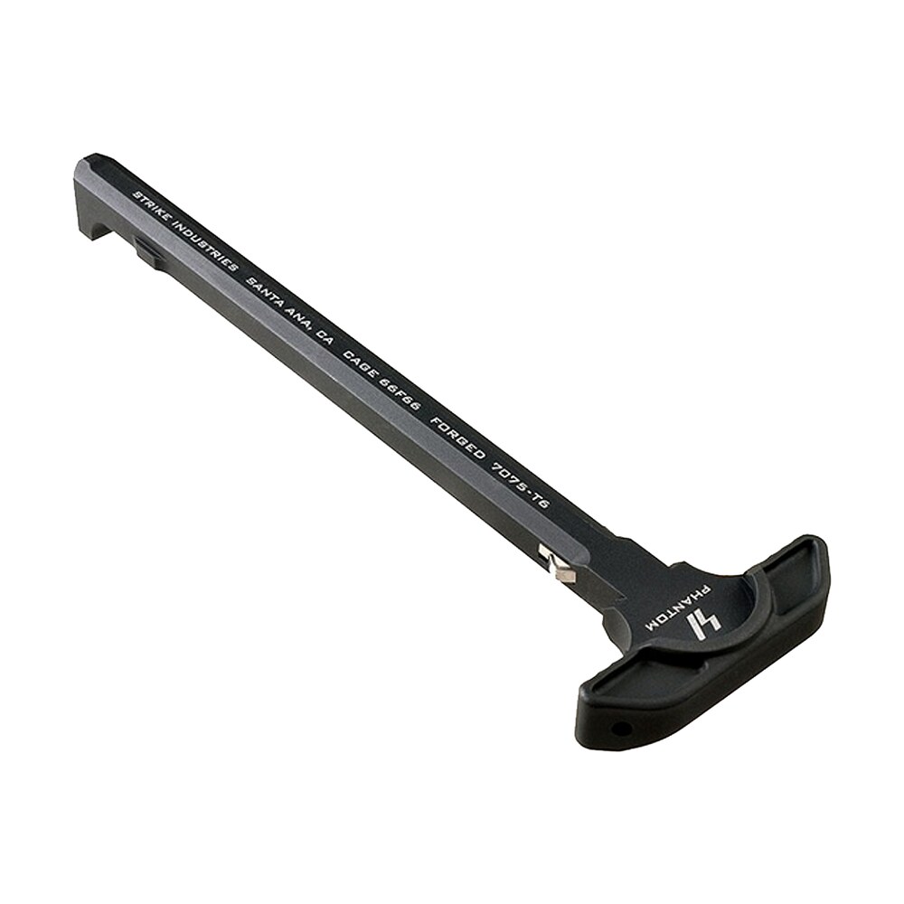 strike industries arslchbk latchless charging handle ar 15 black anodized aluminum Strike Industries ARSLCHBK Latchless Charging Handle AR-15 Black Anodized Aluminum Sports South item 37676