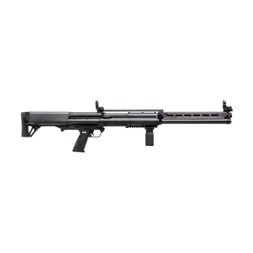 kel tec ksg25blk ksg 25 black 12 gauge 30.50" 3" 24+1 black rec/barrel black polymer fixed stock & grip Kel-Tec KSG25BLK KSG 25 Black 12 Gauge 30.50" 3" 24+1 Black Rec/Barrel Black Polymer Fixed Sports South item 38194