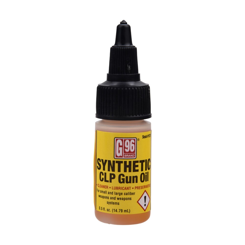 g96 1070 gun oil cleans, lubricates, prevents rust & corrosion 0.50 oz squeeze tube G96 1070 Gun Oil Cleans, Lubricates, Prevents Rust & Corrosion 0.50 oz Squeeze Tube Sports South item 38476