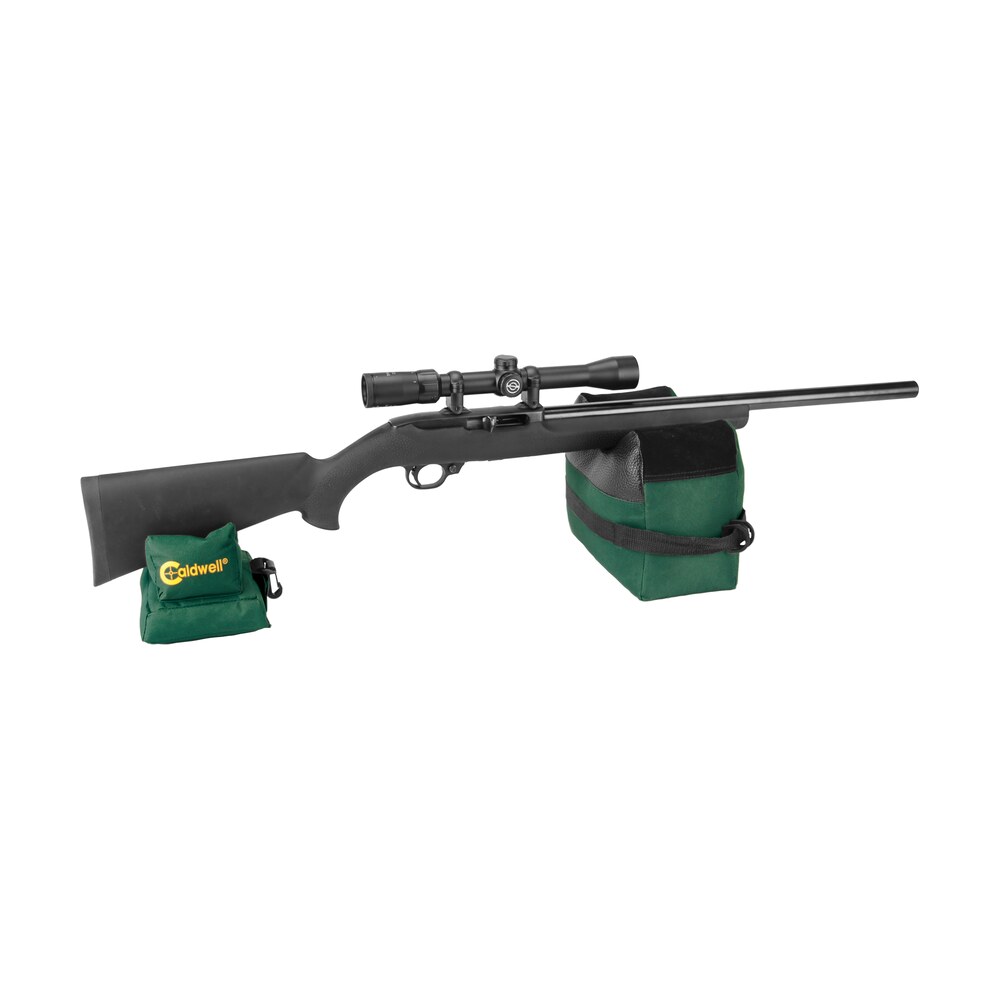 caldwell 248885 deadshot shooter's bag empty dark green 600d polyester front and rear bag 8 lbs Caldwell 248885 DeadShot Shooter's Bag Empty Dark Green 600D Polyester Front and Rear Bag 8 lbs Sports South item 38621