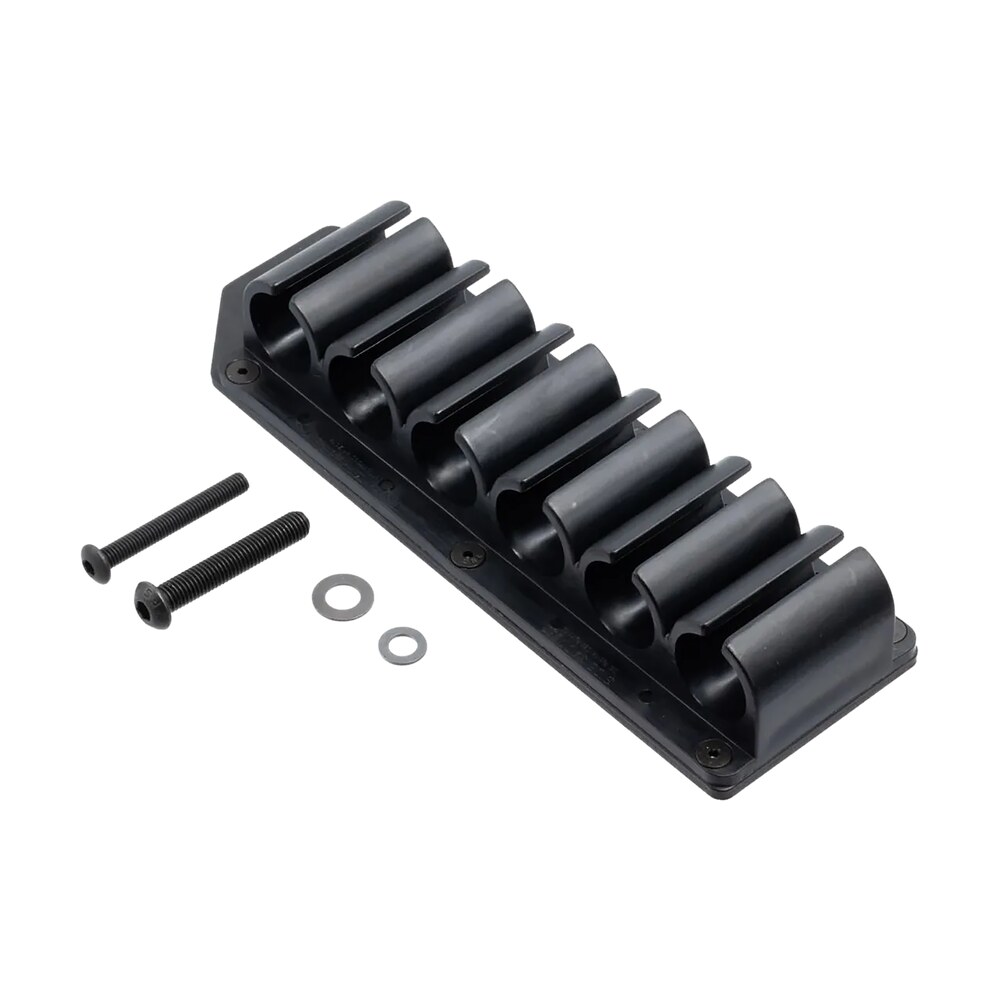 wilson combat sgssu6 sidesaddle rem 870/1100/1187 6rd black polymer w/aluminum mounting plate Wilson Combat SGSSU6 SideSaddle Rem 870/1100/1187 6rd Black Polymer Sports South item 38853