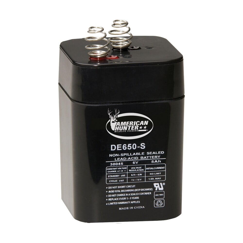 american hunter de30053 hr rechargeable lantern battery 6 volt 5 amp American Hunter DE30053 HR Rechargeable Lantern Battery 6 Volt 5 AMP Sports South item 38876