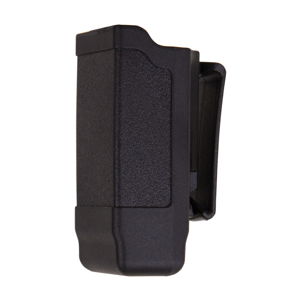 blackhawk 410600pbk single mag case matte black polymer belt clip compatible w/ double stack 9mm/10mm/40/45/357 Blackhawk 410600PBK Single Mag Case Matte Black Polymer Belt Clip Compatible Sports South item 38933
