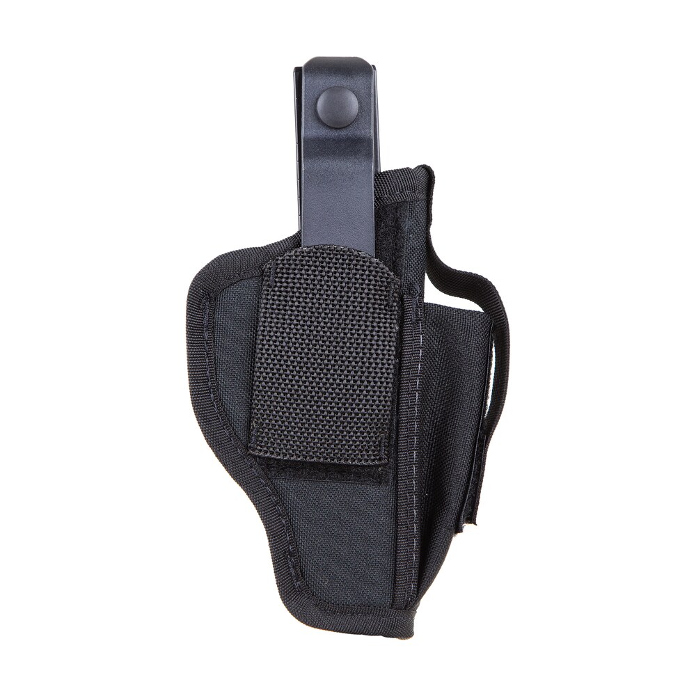 blackhawk 40am01bk multi use iwb/owb size 01 black nylon belt clip fits medium autos fits 3 4" barrel ambidextrous Blackhawk 40AM01BK Multi-Use IWB/OWB Size 01 Black Nylon Belt Clip Sports South item 38964