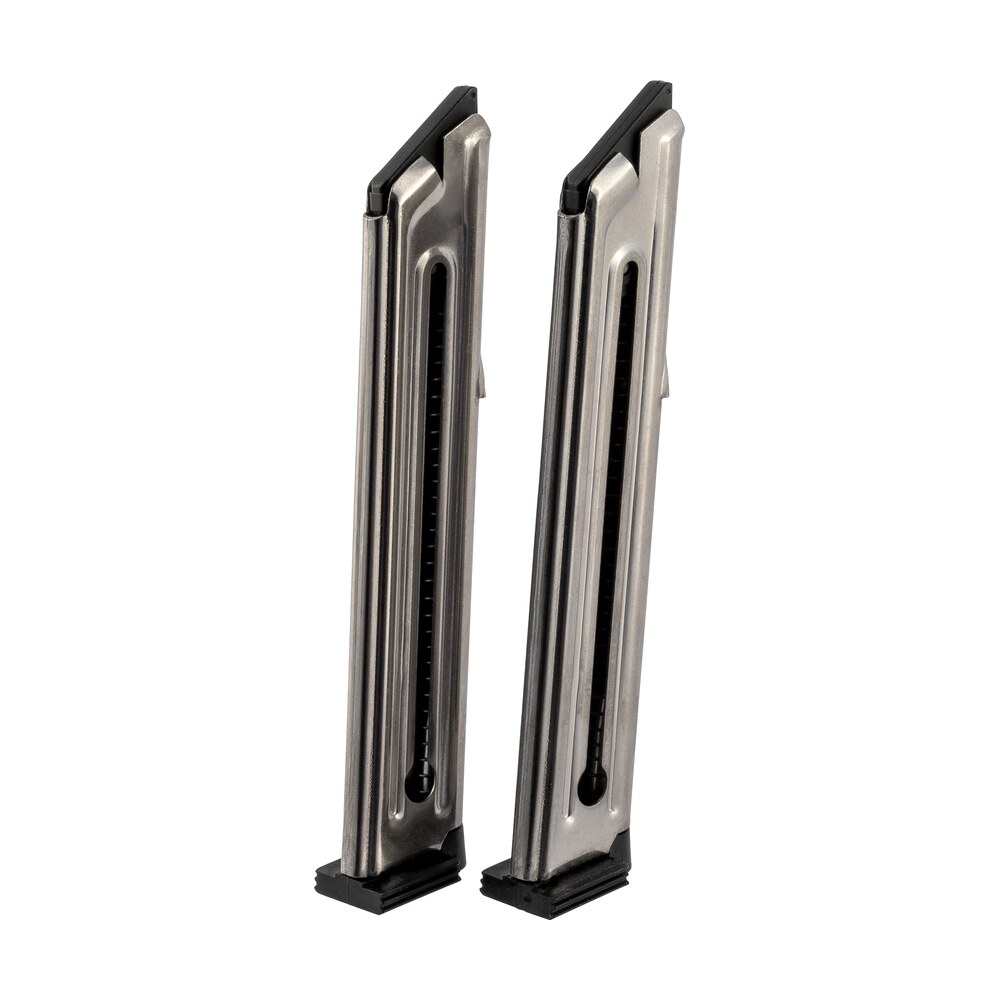 ruger 90645 mark iii/iv value pack 10rd 22 lr e nickel stainless steel 2 per pack Ruger 90645 Mark III/IV Value Pack 10rd 22 LR E-Nickel Stainless Steel 2 Per Pack Sports South item 39179