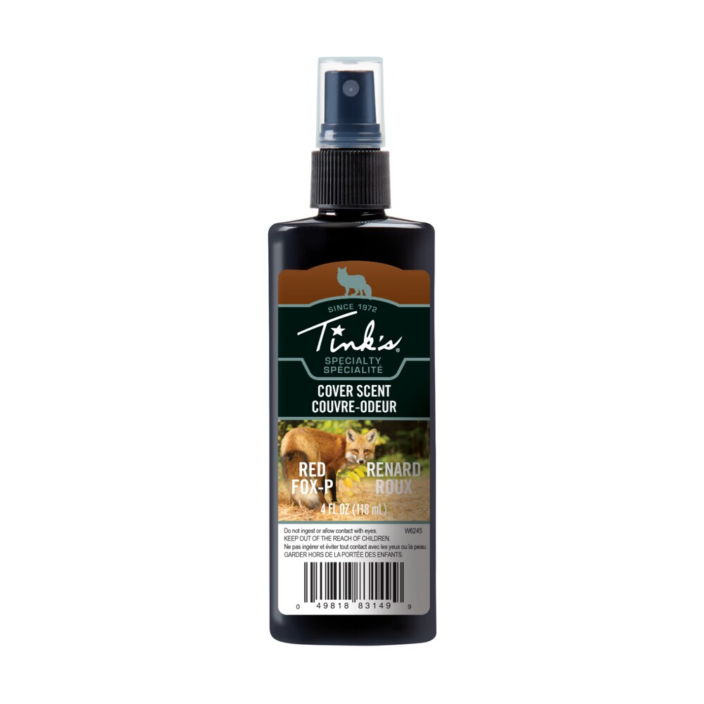 tinks w6245 red fox p cover scent fox urine scent 4 oz spray Tinks W6245 Red Fox-P Cover Scent Fox Urine Scent 4 oz Spray Sports South item 39204