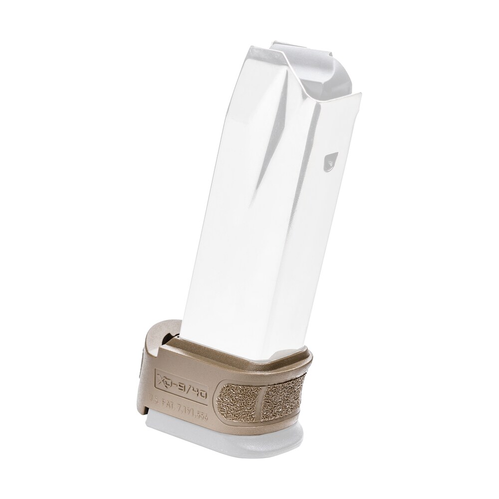 springfield armory xdg5003fde mag sleeve 9mm luger 40 s&w compatible w/ springfield xd mod.2 mags flat dark earth polymer Springfield Armory XDG5003FDE Mag Sleeve 9mm Luger 40 S&W Compatible Sports South item 3923