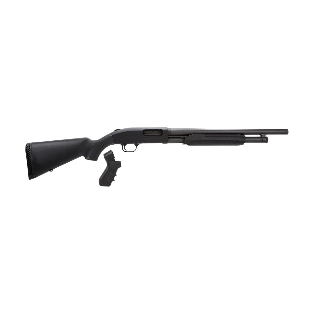 mossberg 50521 500 special purpose 12 gauge 5+1 3" 18" barrel, parkerized finish, aluminum receiver, synthetic stock, accu set chokes, includes exclusive pistol grip kit Mossberg 50521 500 Special Purpose 12 Gauge 5+1 3" 18" Sports South item 39622