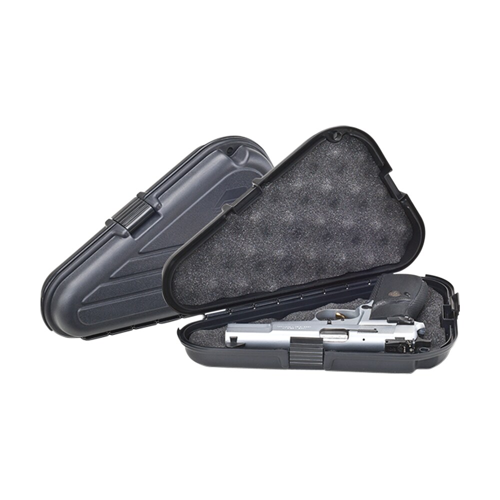 plano 142300 protector pistol case large black polymer holds handgun Plano 142300 Protector Pistol Case Large Black Polymer Holds Handgun Sports South item 39629