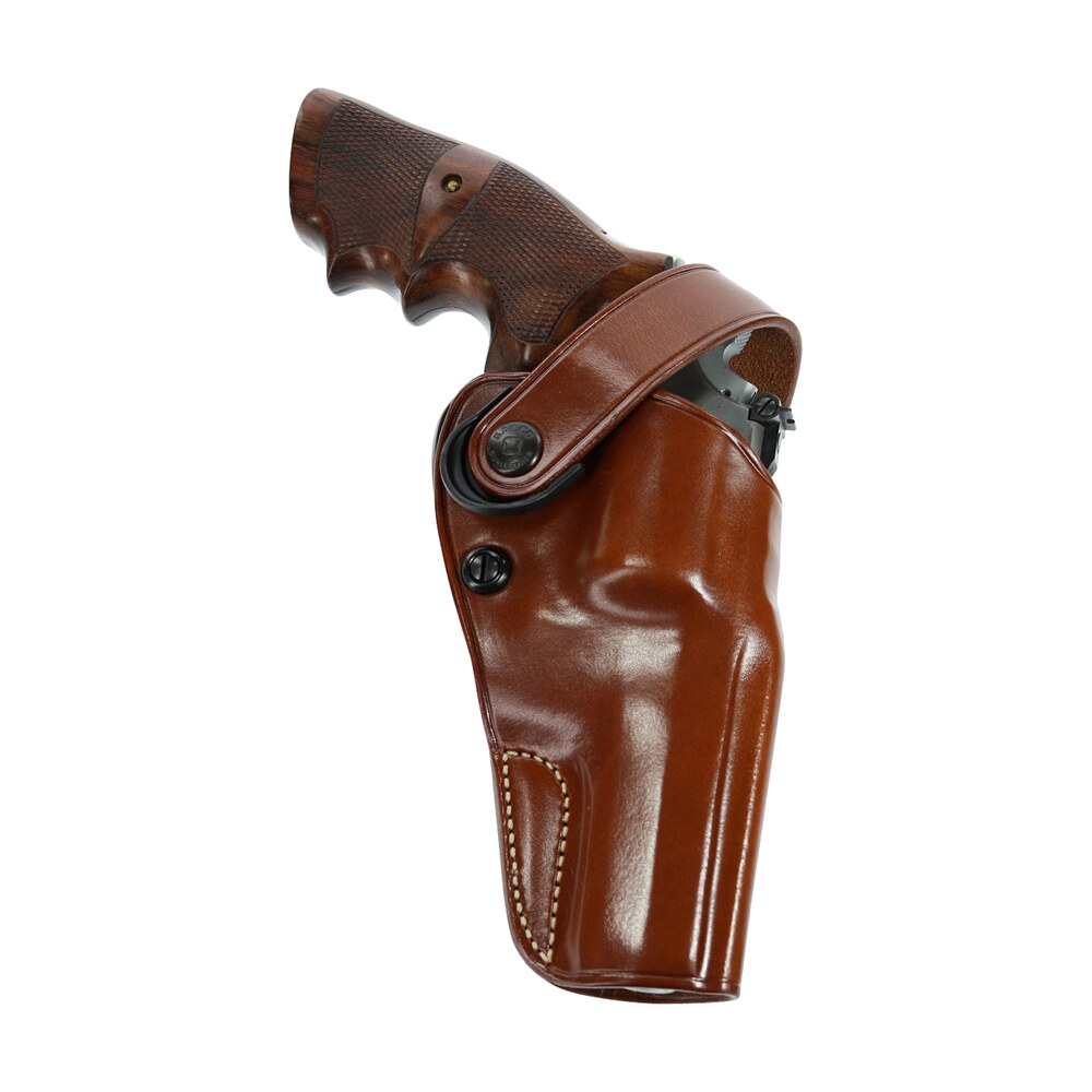 galco dao106 dao owb tan leather belt slide fits s&w l frame fits 6" barrel right hand Galco DAO106 DAO OWB Tan Leather Belt Slide Sports South item 40228