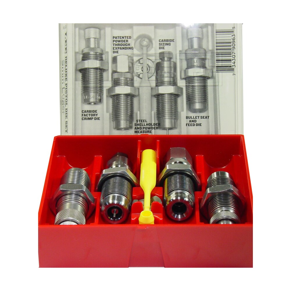 lee precision 90966 deluxe 4 die set 44 s&w special / 44 mag Lee Precision 90966 Deluxe 4-Die Set 44 S&W Special / 44 Mag Sports South item 40422