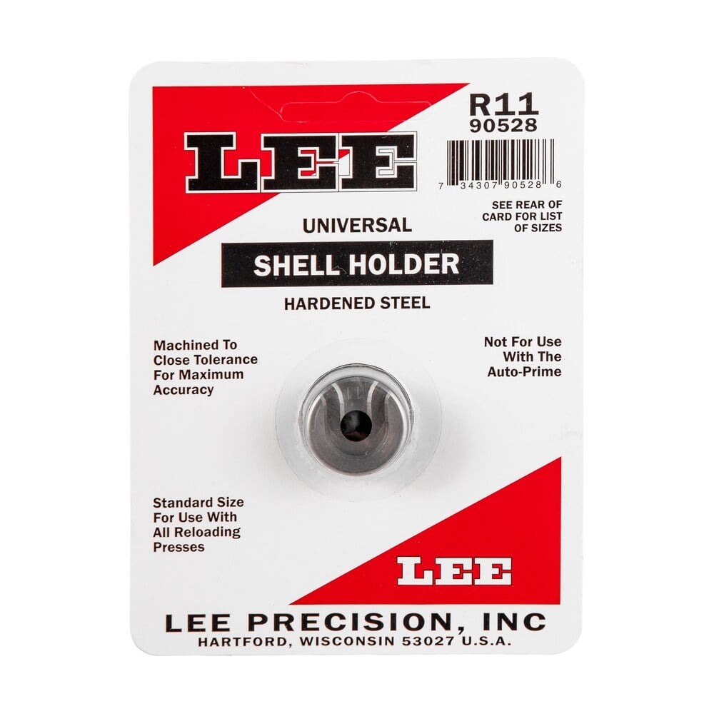 lee precision 90528 shell holder universal #11r 303 savage / 444 marlin / 44 special / 44 mag / 45 colt Lee Precision 90528 Shell Holder Universal #11R 303 Savage / 444 Marlin / 44 Special / 44 Mag / Sports South item 40634