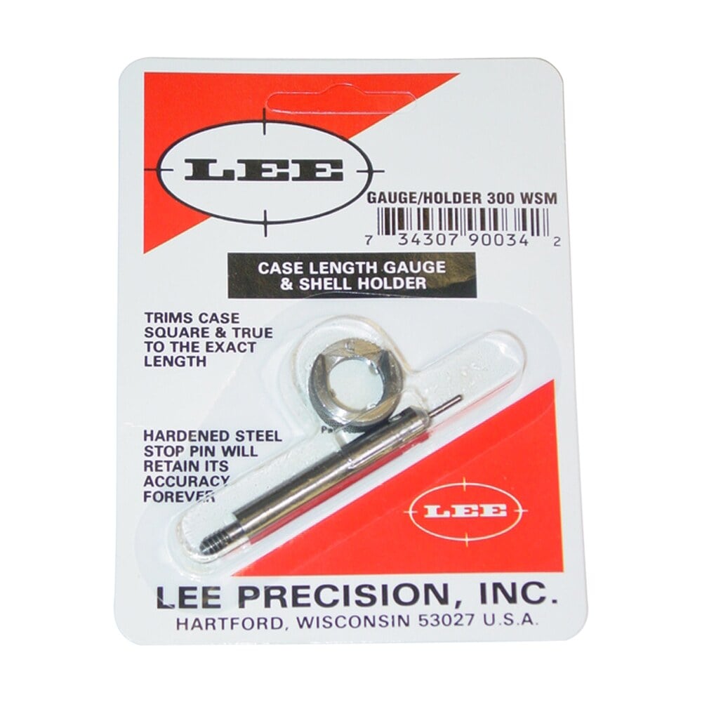 lee precision 90034 case length gauge silver 300 wsm steel Lee Precision 90034 Case Length Gauge Silver 300 WSM Steel Sports South item 40676