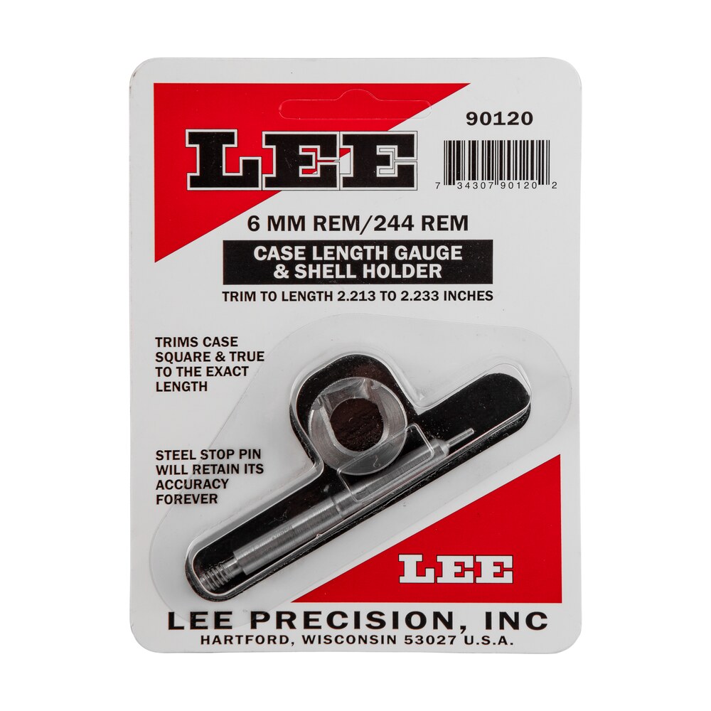 lee precision 90120 case length gauge 6mm rem / 244 rem Lee Precision 90120 Case Length Gauge 6mm Rem / 244 Rem Sports South item 40803